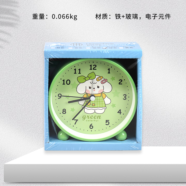 HL-2131-TZZ round 4 inch dopamine alarm clock (mixed color)