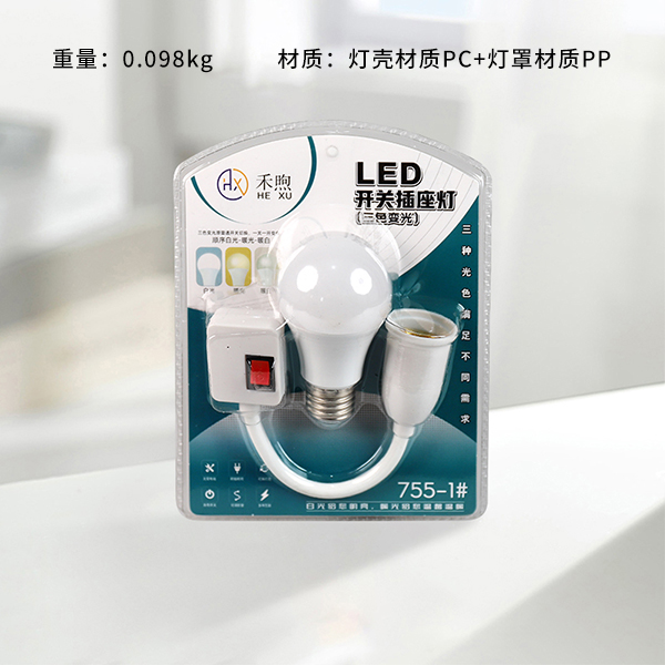 755-1 Tri-color dimmer switch bulb