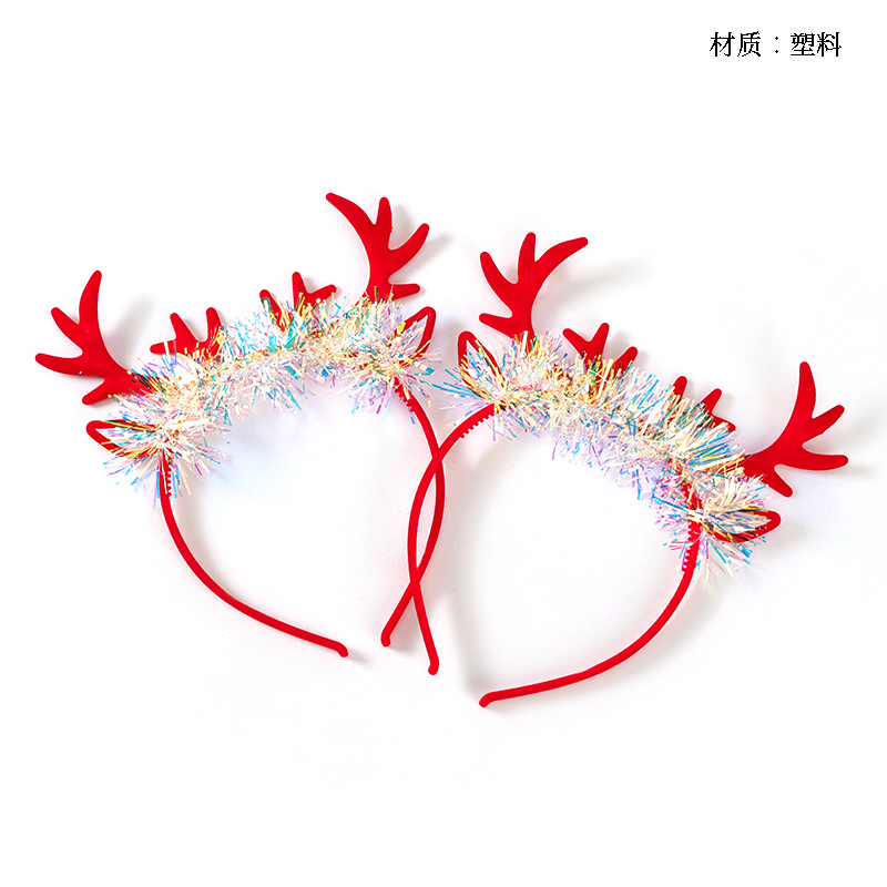 Pocket gold silk antler head buckle