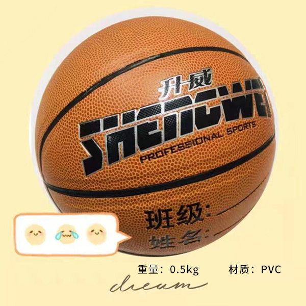 1203-Shengwei No.5 Basketball Orange - Image 2