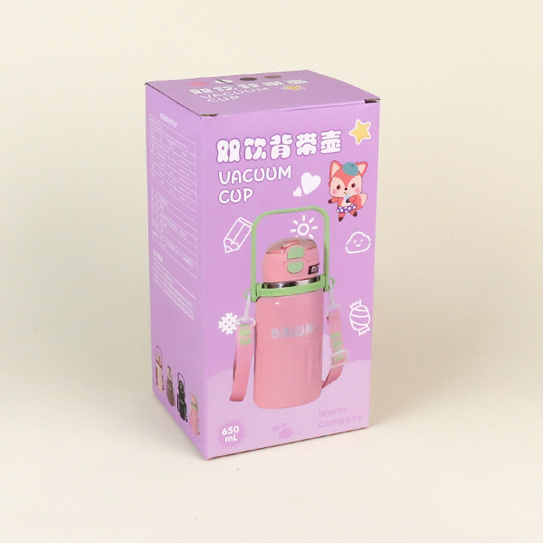 QJ1032 thousand jue double open thermos cup 650ML - Image 4