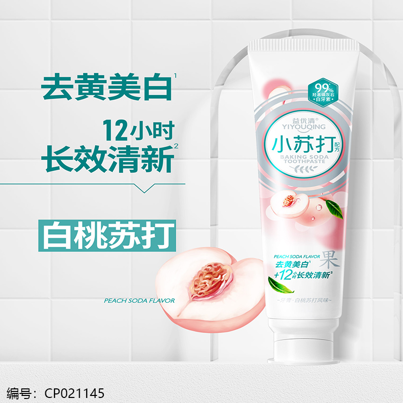 210g Baking Soda Fresh Whitening Toothpaste/12