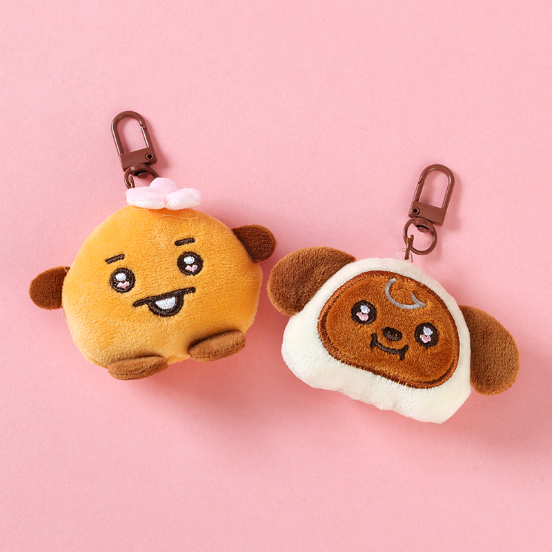 Plush cute eye series cartoon pendant
