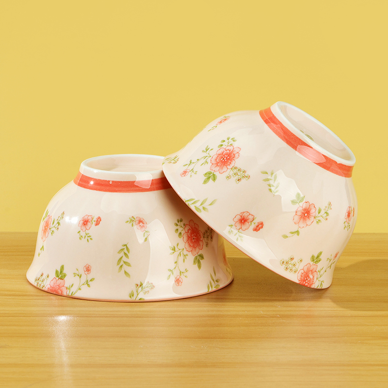 Small garden 4.7 inch rose bowl (1486)