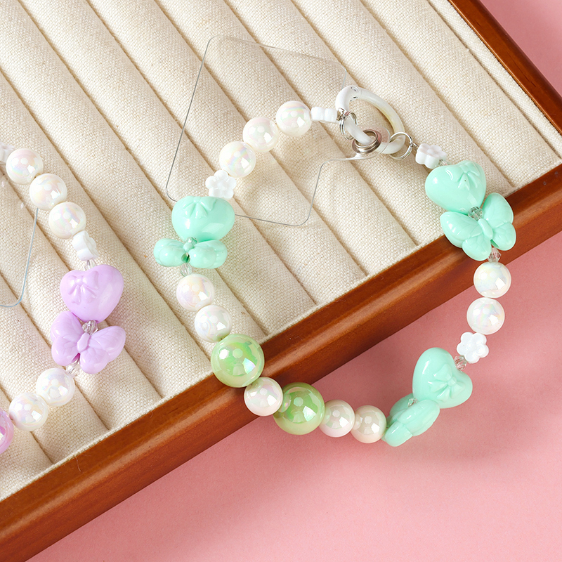 SJL-00012 love blossoming mobile phone chain pendant