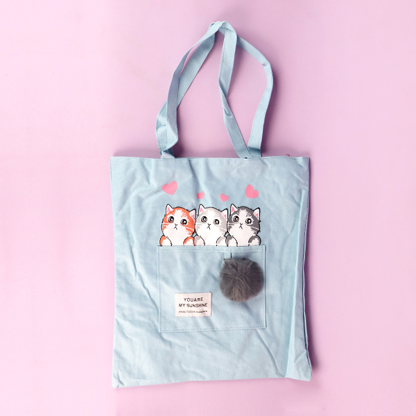 Fur Ball Cat Tote - Image 3