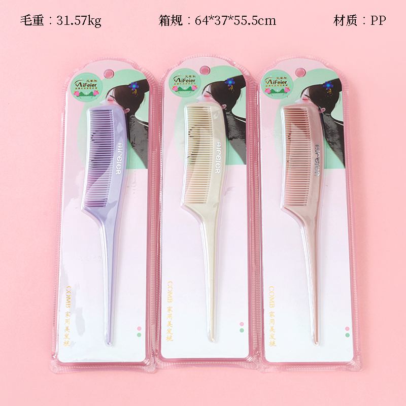 05676 suction card pointed comb