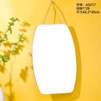 A5217 Extra Large Hanging Rope Mirror / Square & Round