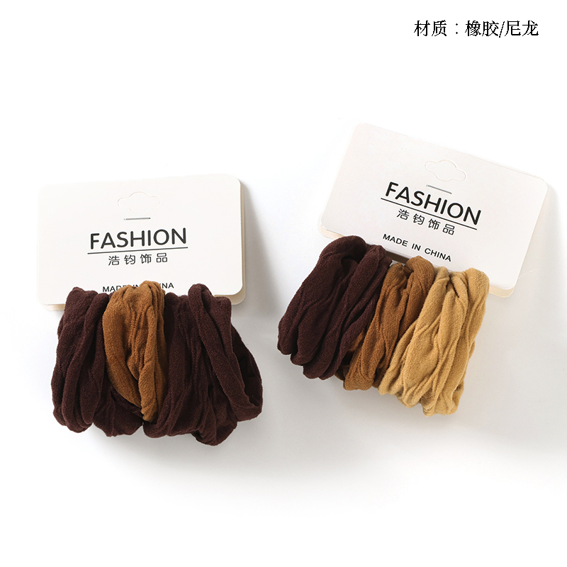 Three milk tea color elevator wrist bands