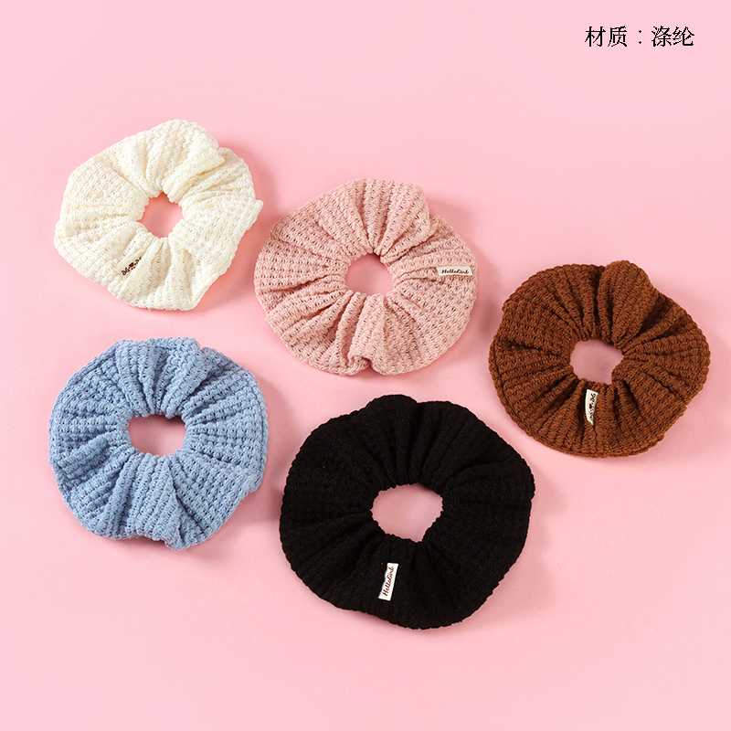 Simple solid color large intestine circle