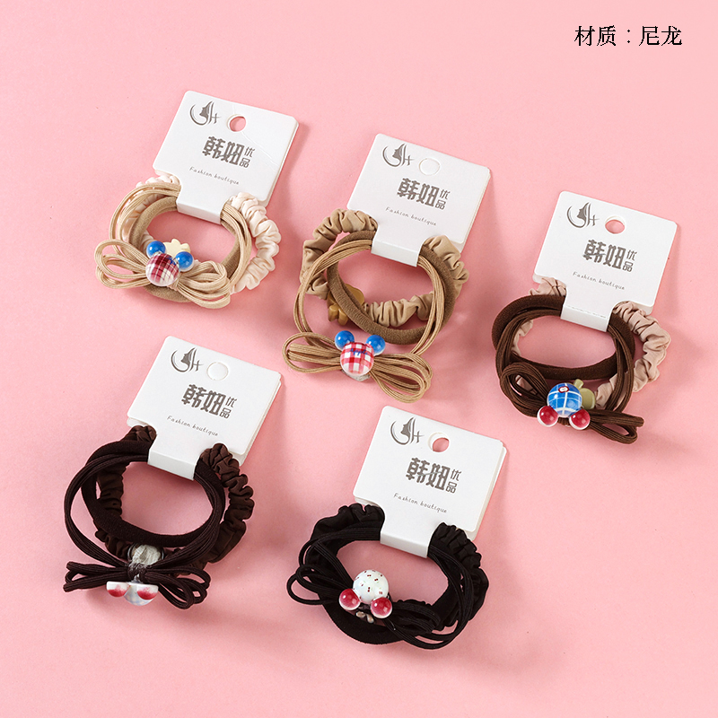 Printed Mickey accessories combination rubber band (3)