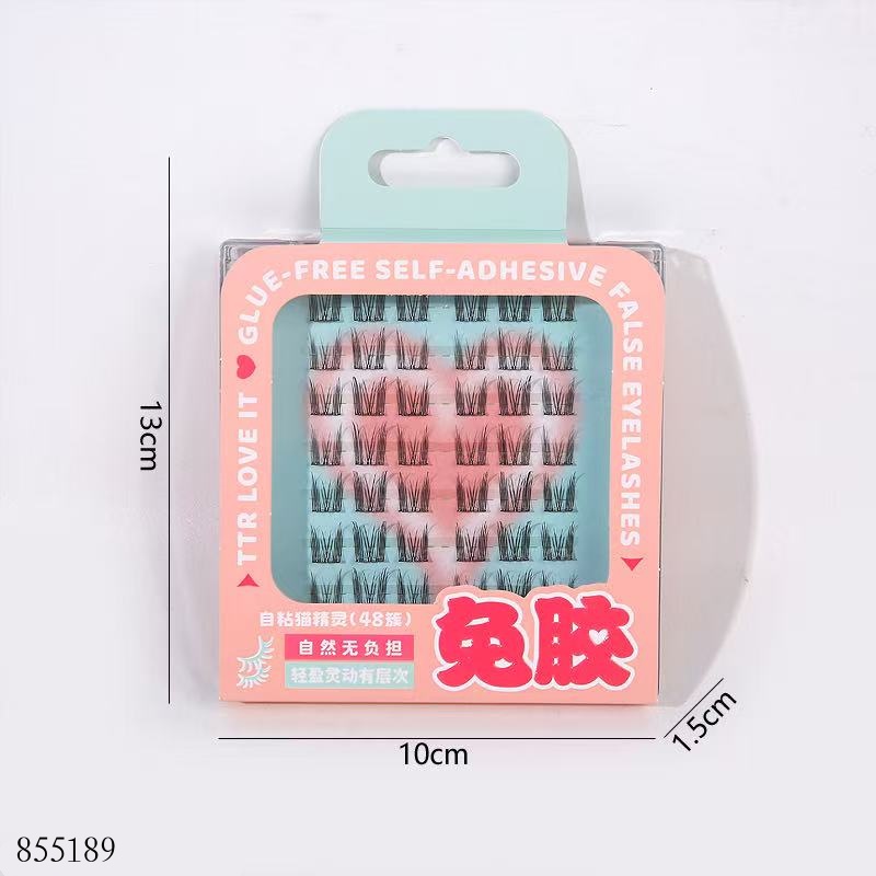 Glue-Free False Eyelashes Cat Spirit 3222