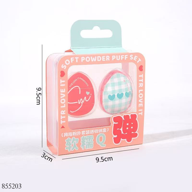 Thumb Makeup Sponge Set 3185
