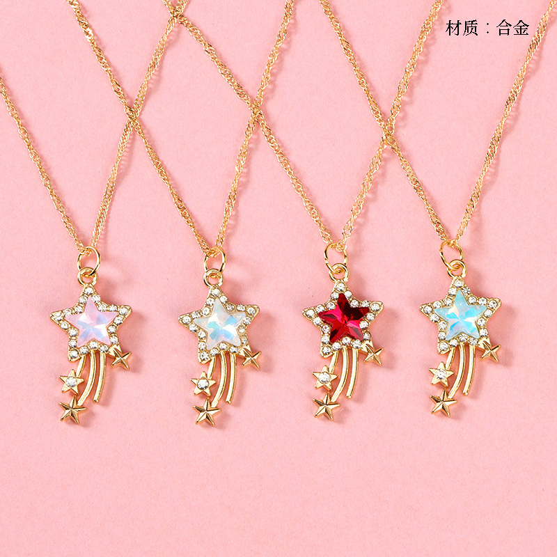 New Zircon Meteor Necklace