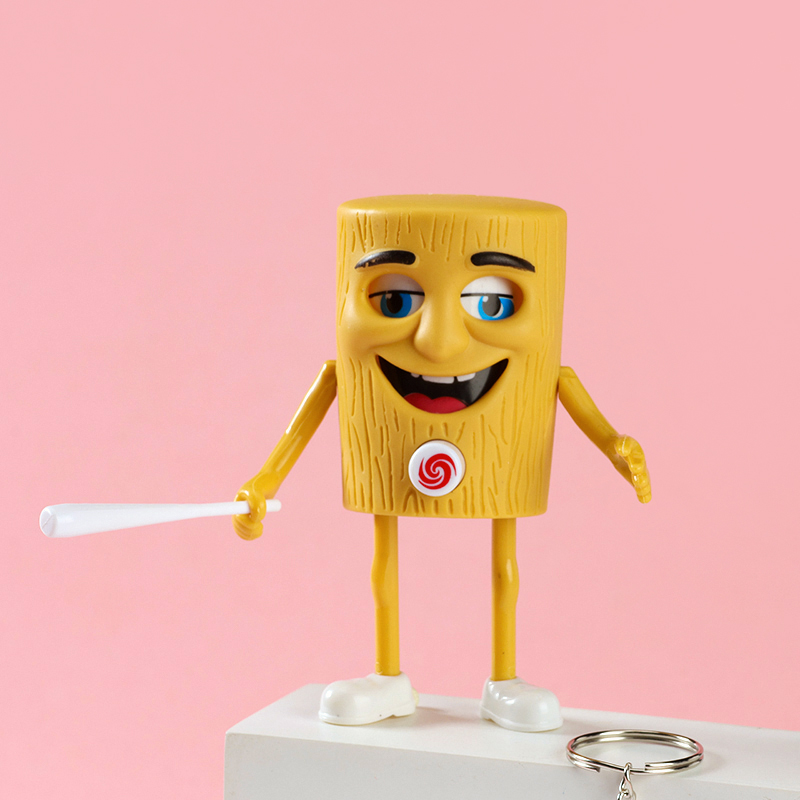 Stick Man Face-changing Pendant