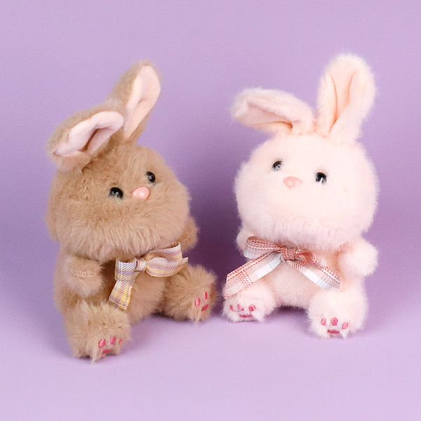 Cute rabbit plush pendant - Ảnh 3