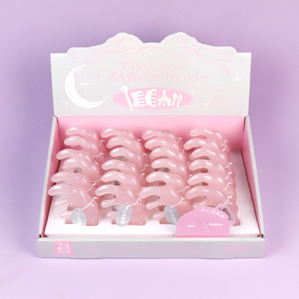 376 Powder Bubble Clouds Five Teeth Meridian Comb - Image 3