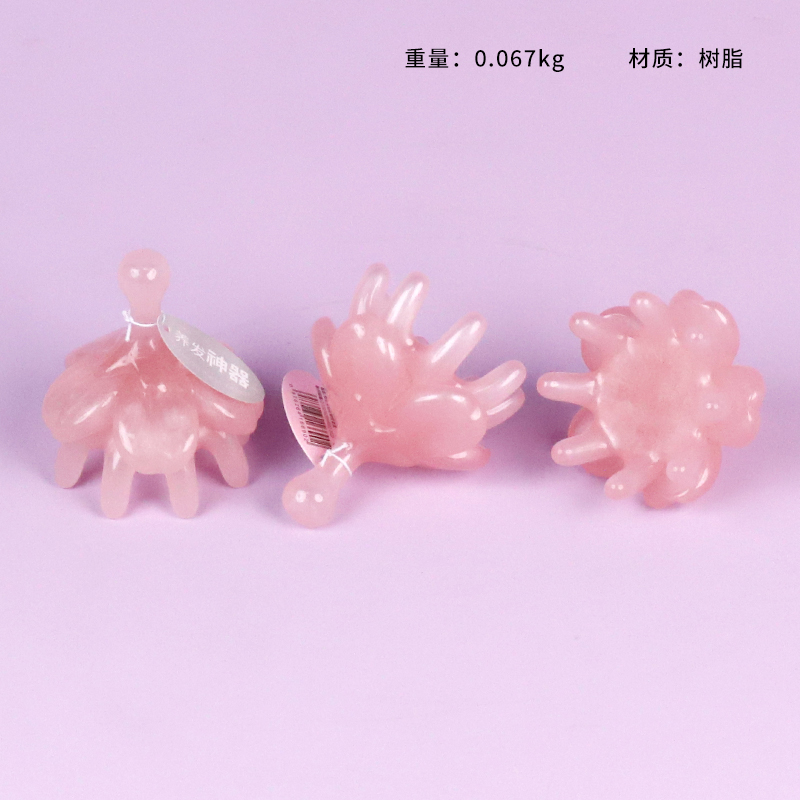 375 Powder Bubble Sakura Head Massage Comb