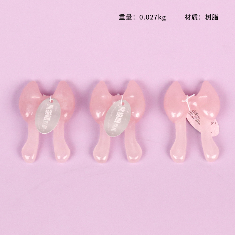 378 Powder Bubble Bow Dual-purpose Meridian Comb