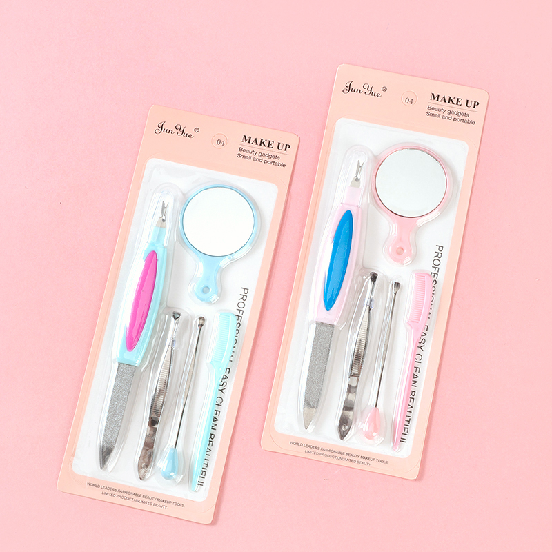 Mirror nail file set