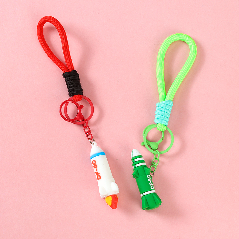 Oriental missile model pendant (round rope)