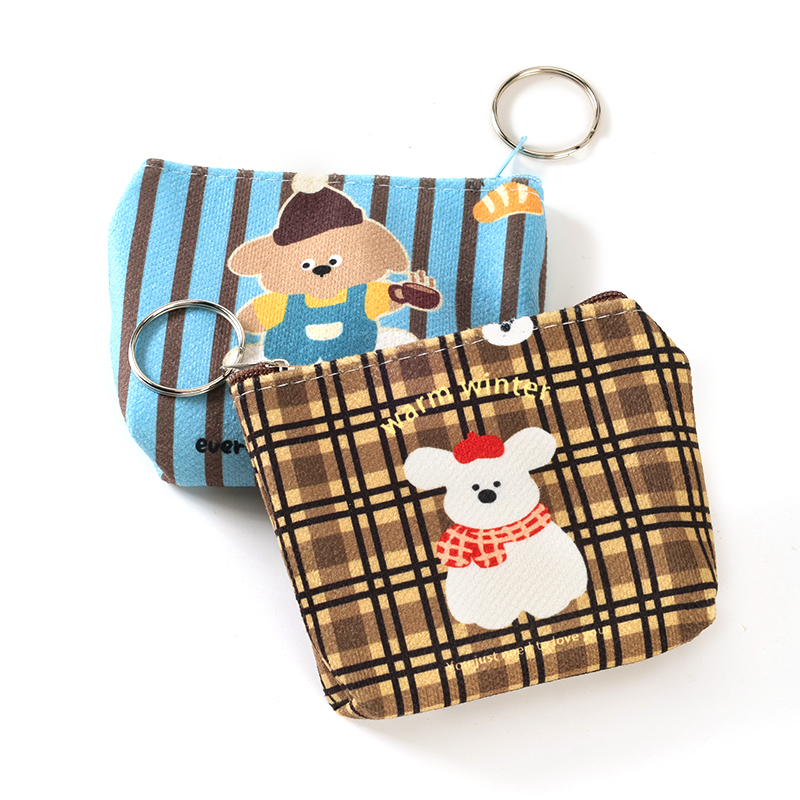New striped card word bag