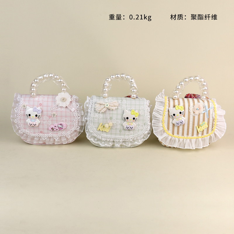 B003KT Cat Plaid Tote