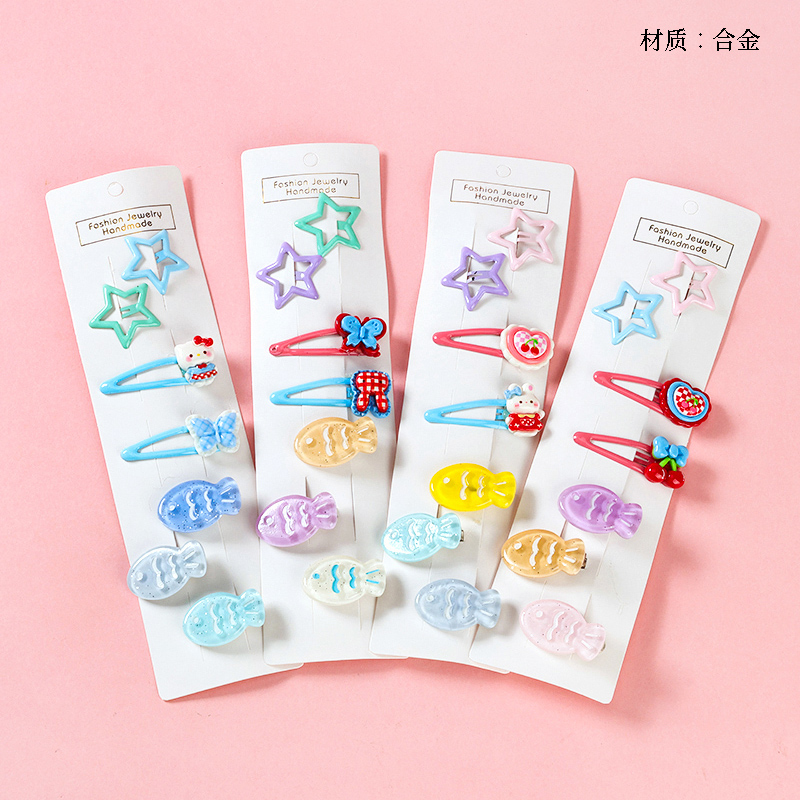 Bagged resin small fish accessories BB clip set (2 2 3)