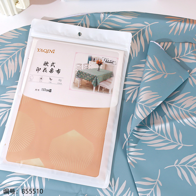 206730 European Print Round Tablecloth 137cm