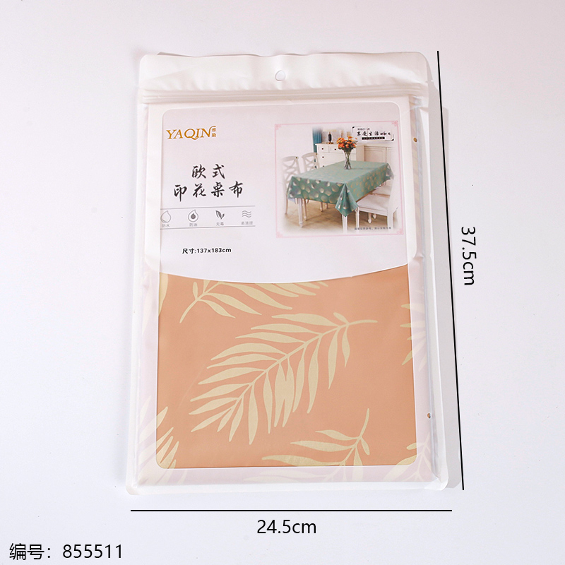 206738 European Floral Tablecloth 137 x 183cm
