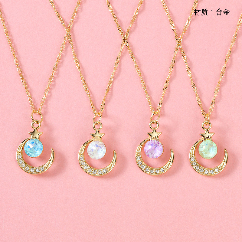 Dream Star Moon Necklace