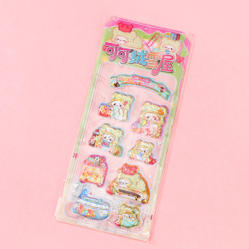 SC1277 Moe Force Full Open Injection Shaking Water Sticker