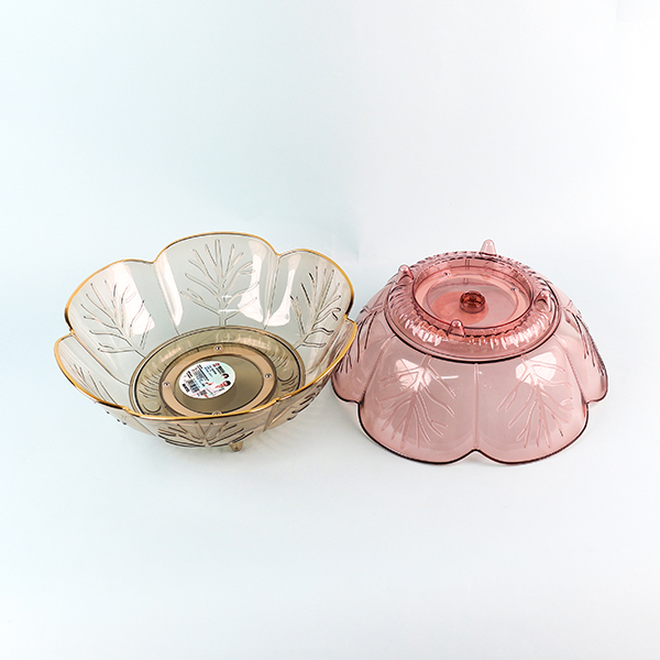 8205 transparent rotating fruit tray - Gambar 3