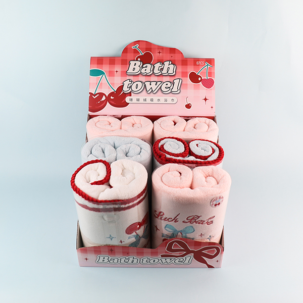 YJ-754 cherry bath towel - Image 3