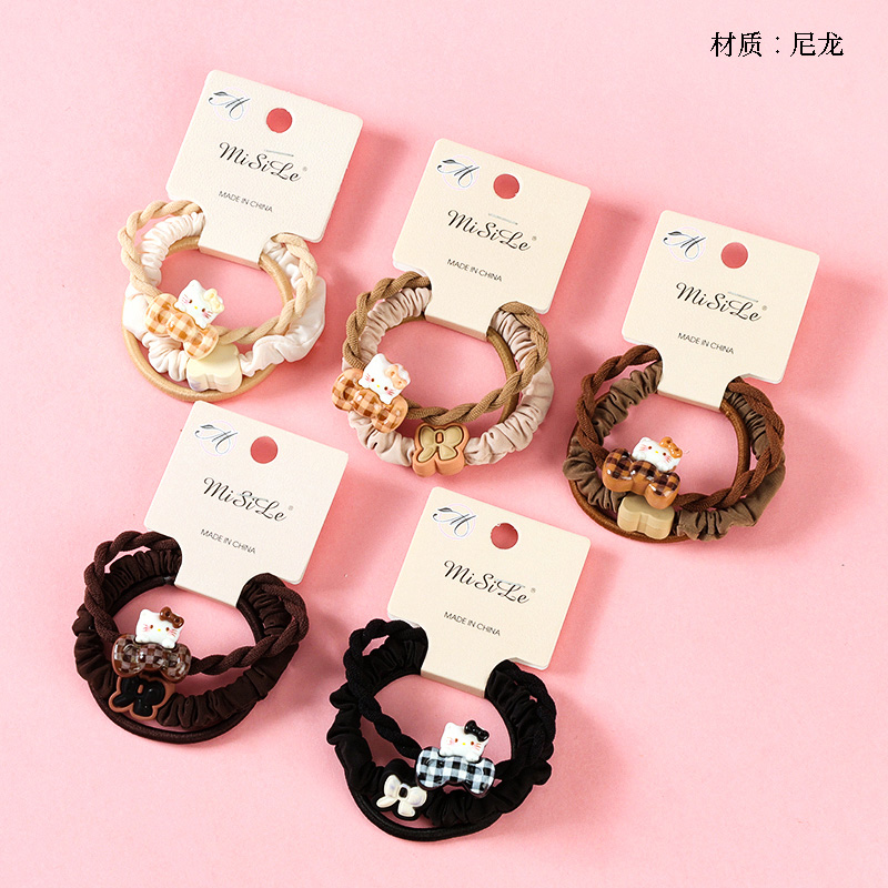 Curry Plaid Bow Tie KT Accessories Rubber Tendons (3)