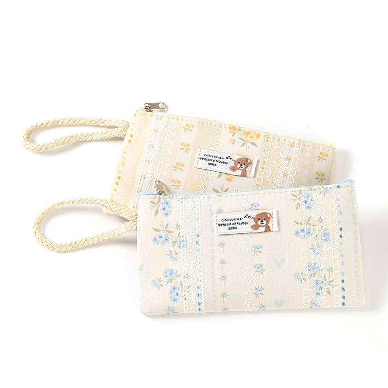 Floral Bear logo mobile phone bag (portable)