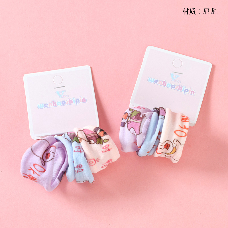 elevator color printing 3 cotton rubber bands