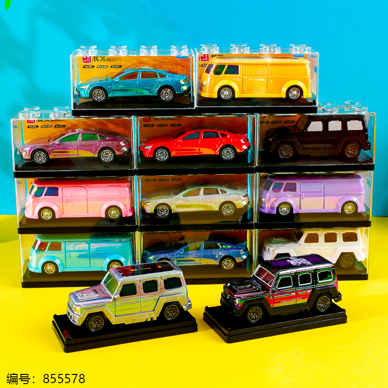 Cool Pull-back Alloy Car Model-Mixed Pack 1 x 20-66080