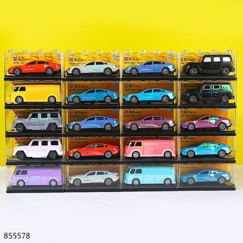 Cool Pull-back Alloy Car Model-Mixed Pack 1 x 20-66080