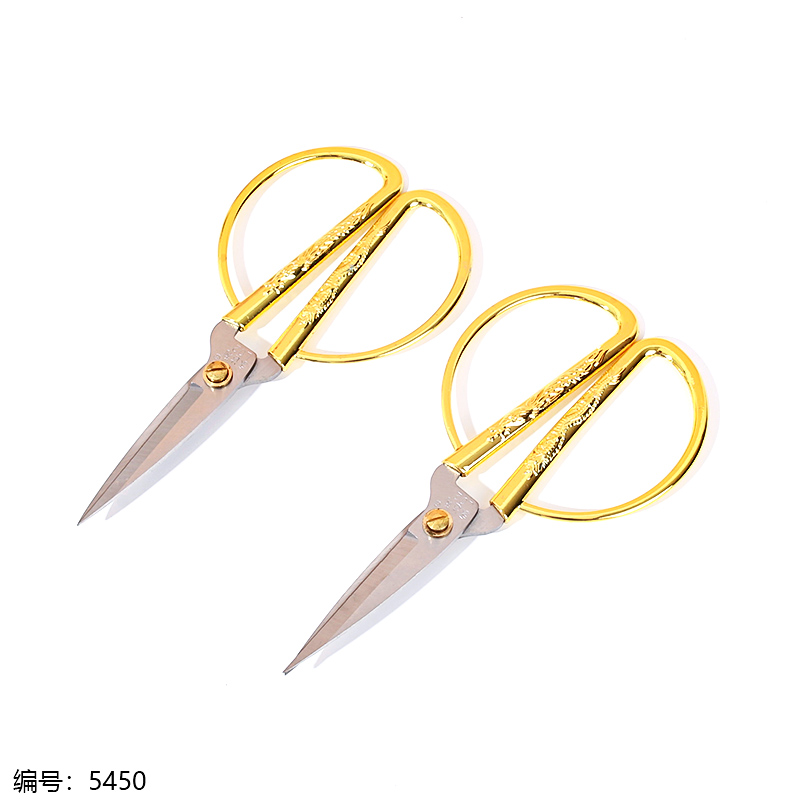 No.2 Dragon & Phoenix Gold Scissors/12