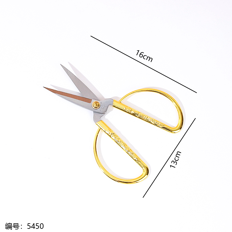 No.2 Dragon & Phoenix Gold Scissors/12