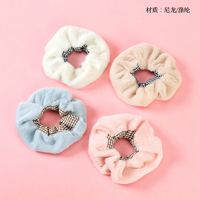 boxed double plaid large terry