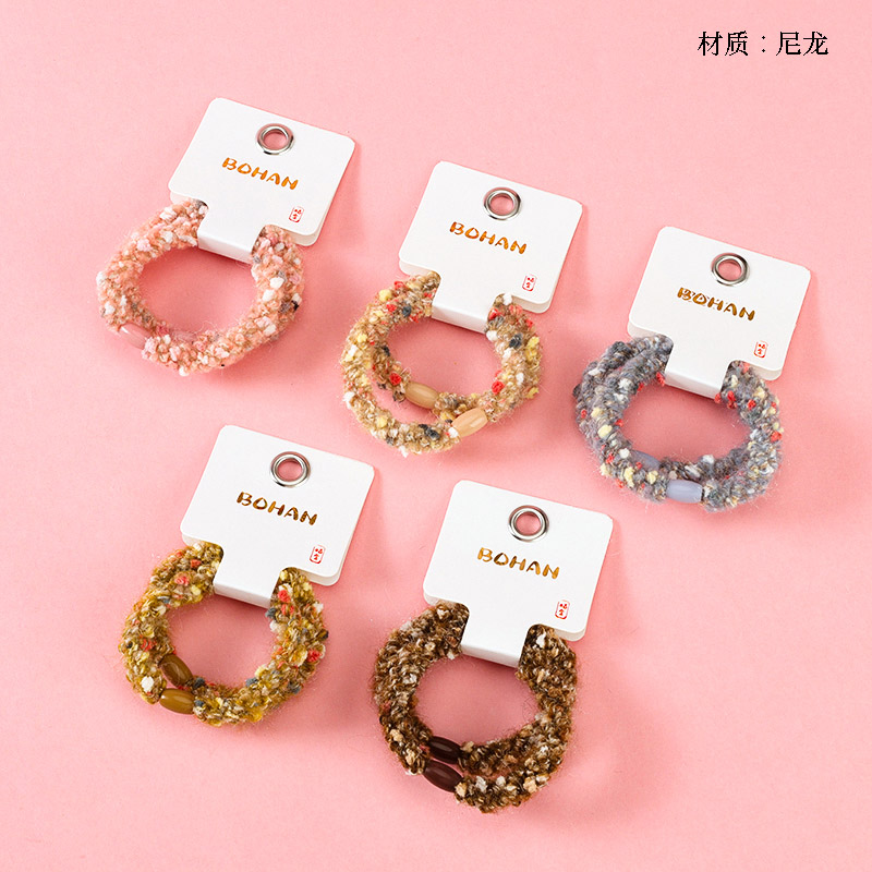 Boxed two plush jelly bean bands