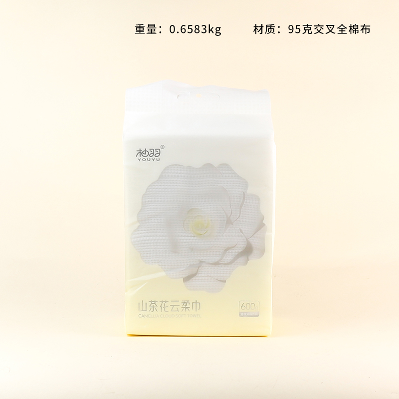 Camellia bottom wash towel (600g)