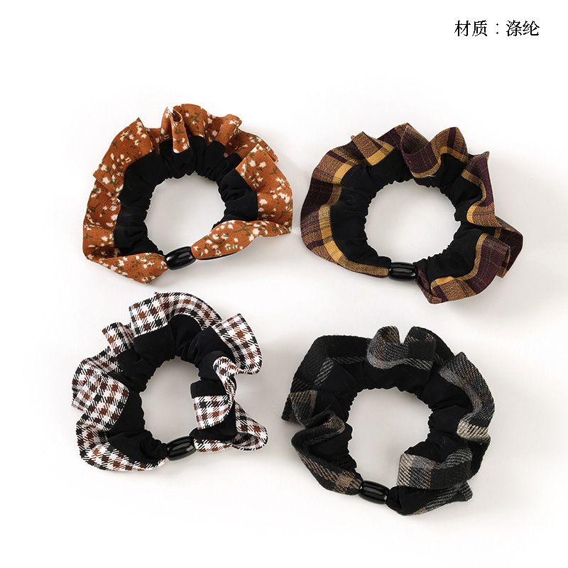 Boxed Check Lace Small Intestine Ring