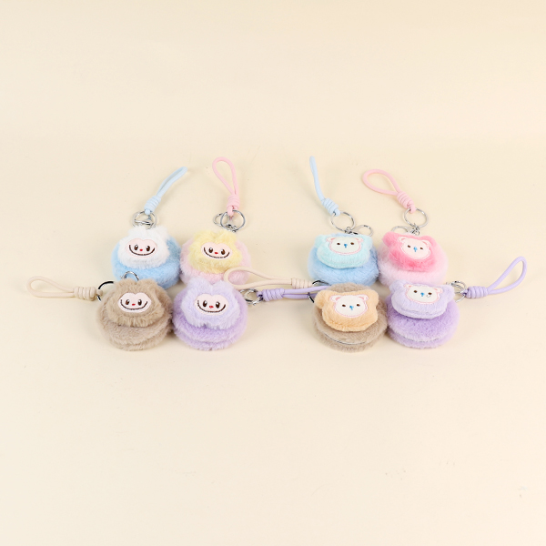 3035 plush doll hook round mirror - Image 3