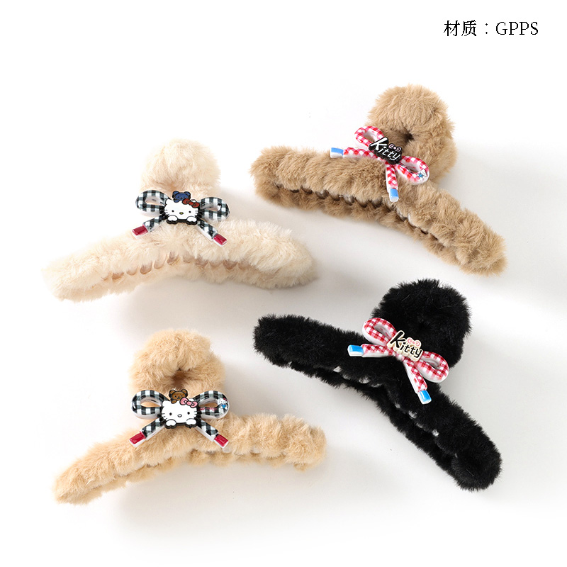 13cm Bow KT Cat Accessories Mao Mao Big Claw