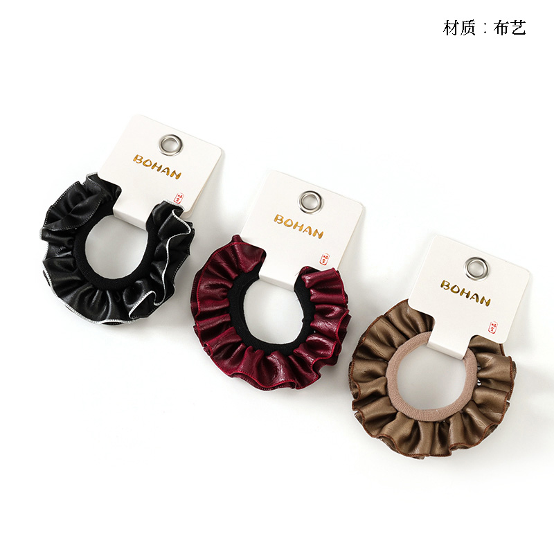 Boxed French Satin Lace Rubber Bands