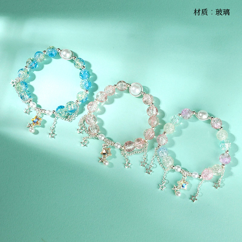 Popcorn Star Pearl Bracelet