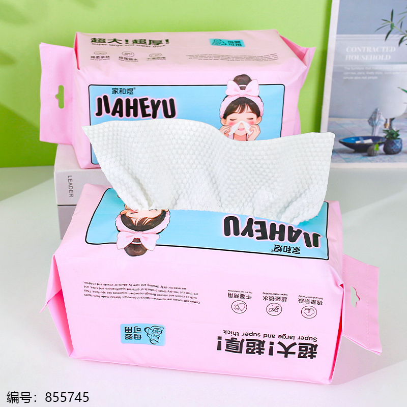2207 Pink Face Towel Extra-Thick 100 Sheets